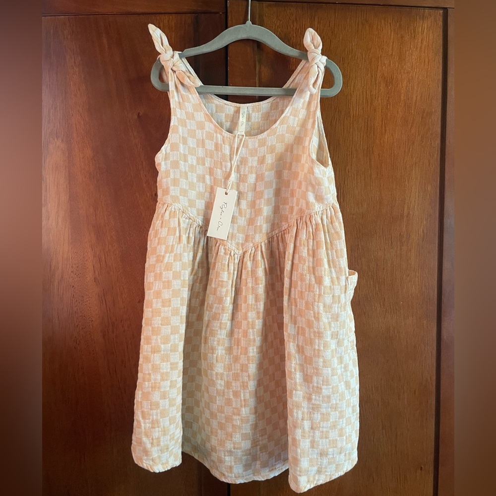 Rylee + Cru Dress Checkered